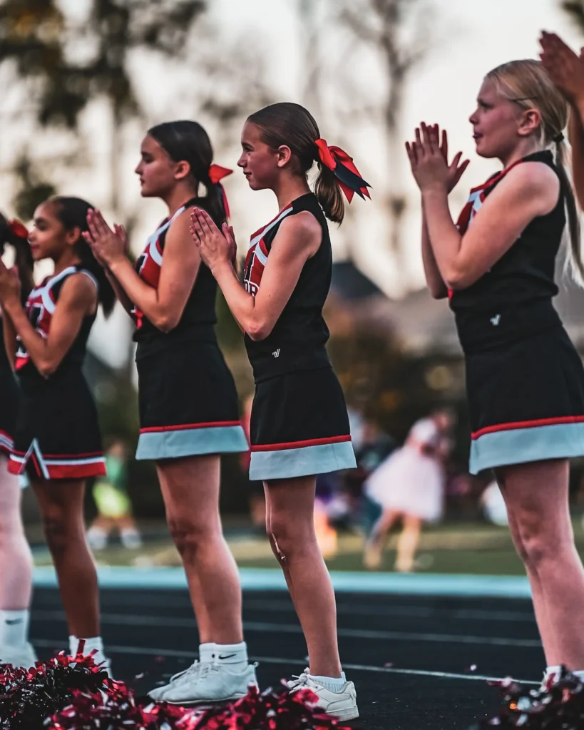 Cheerleading portrait